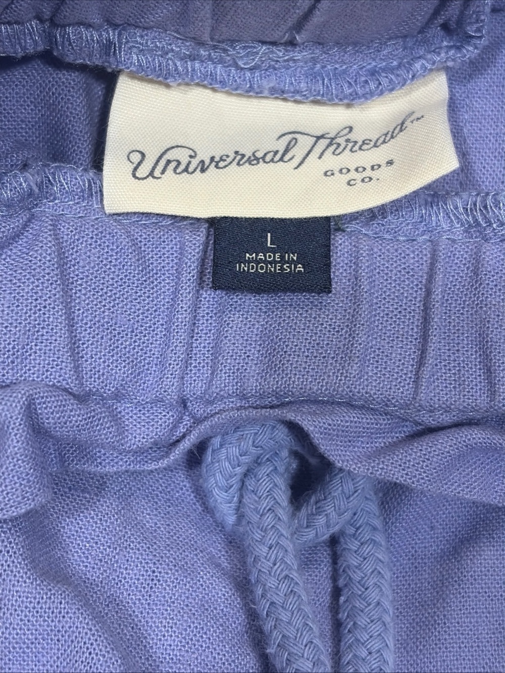 Universal Thread Lavender Drawstring Shorts - Picture 3 of 3